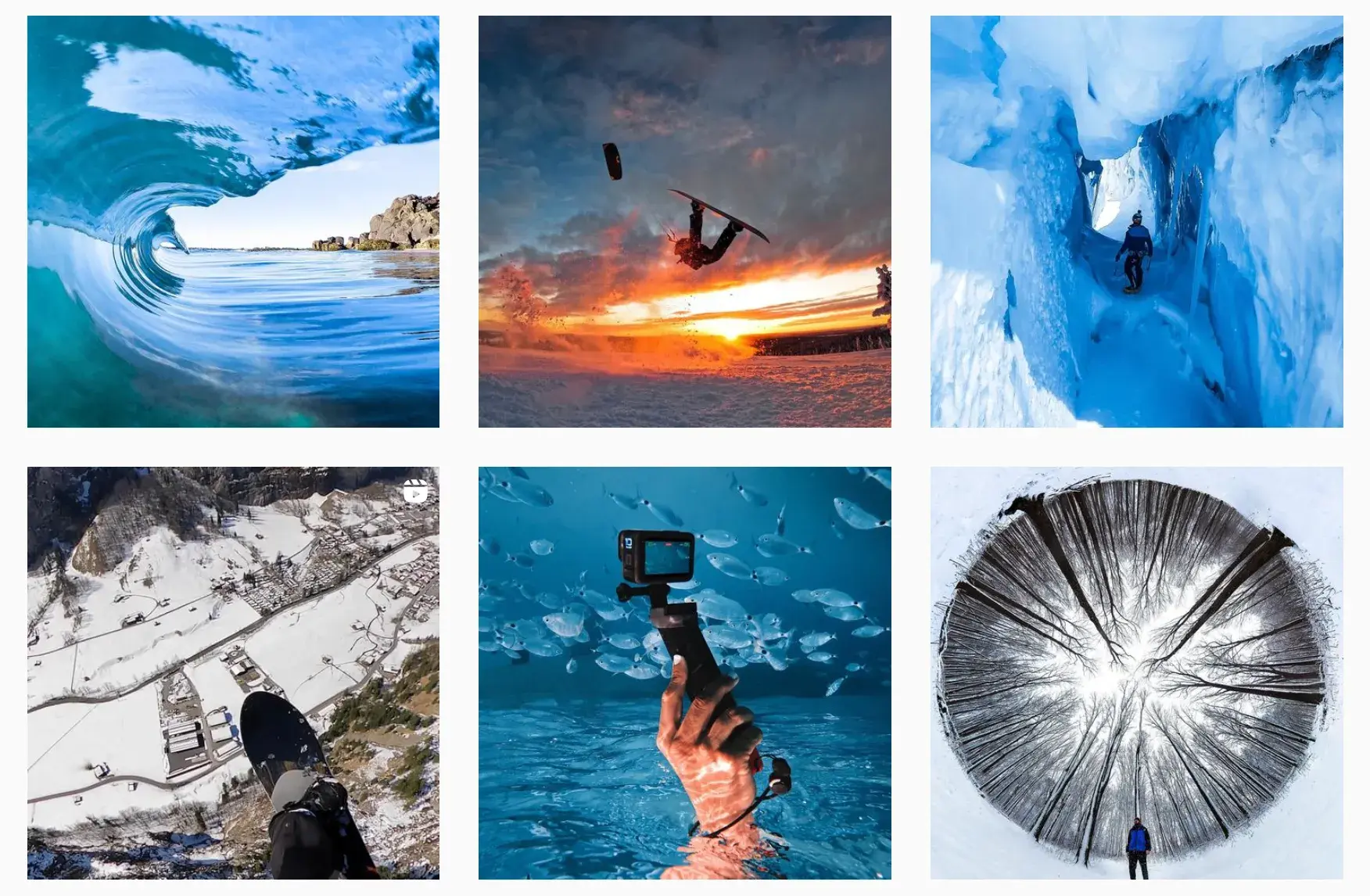 instagram posts, color